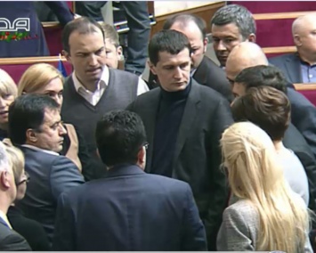 "Самопомич" покинула зал Рады во время часа вопросов к правительству