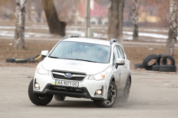 В Киеве состоялся Subaru Snow Drive