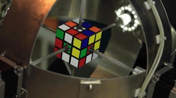 Робот. Кубик Рубика. 0,887 секунды на сборку