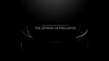 Опубликован тизер Spyker C8 Preliator