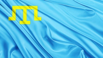 На флагштоках МИД Украины подняли крымскотатарский флаг