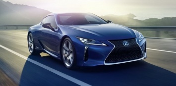 Представлен гибридный Lexus LC 500h перед Женевой