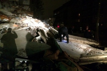 В России из-за взрыва газа рухнул подъезд пятиэтажки