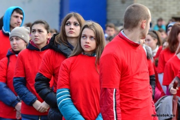 С криками «лучшая народная республика» ЛНРовцы провели очередную акцию (ФОТО)