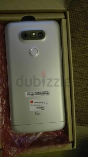 Первые "живые" фото флагманского LG G5