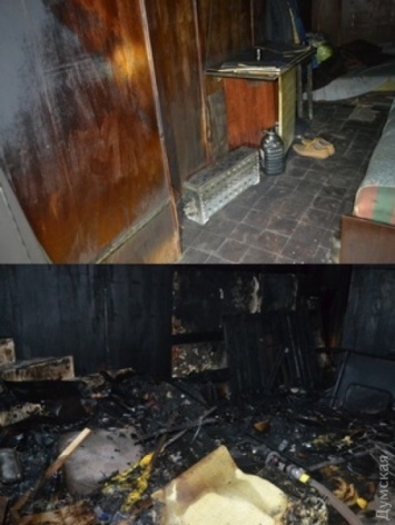 Одесса: во время пожара в подвале четырехэтажного дома погибли три человека