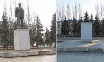 В Харьковской обл. демонтировали два памятника Ленину