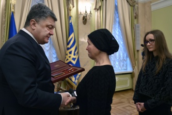 Порошенко присвоил звание Герой Украины посмертно майдановцу Виктору Орленко