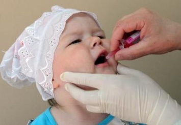 На Днепропетровщине 75% детей вакцинированы от полиомиелита