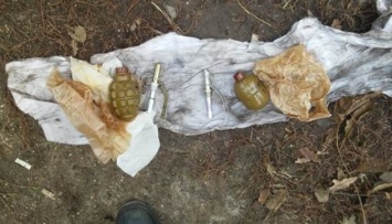 Путейщики Юго-Западной ж/д нашли гранаты в 3 метрах от рельсов