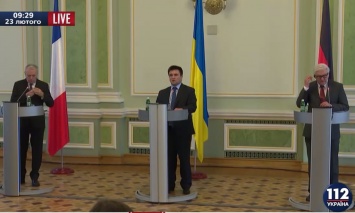 Климкин: Нужно убедить РФ в необходимости проведения выборов на Донбассе по законам Украины