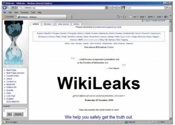 WikiLeaks опубликовал данные о слежке АНБ за мировыми лидерами
