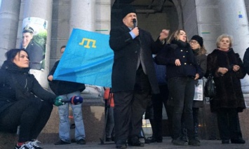 Чубаров на митинге памяти Немцова: украинцы выступают не против россиян, а против путинского режима