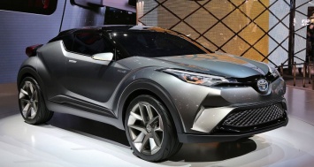  Новый кроссовер Toyota C-HR рассекретили до официальной премьеры