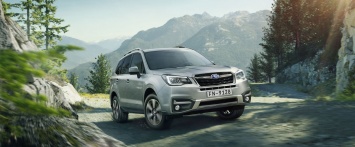 В марте в Украине стартуют продажи обновленного кроссовера Subaru Forester
