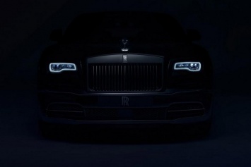 Rolls-Royce Ghost и Wraith получили версию Black Badge