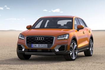 Первый взгляд на новый субкомпактный кроссовер Audi Q2