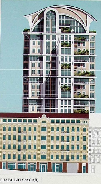 На месте 5-этажного дома на Хмельницкого, 12 собирались строить 20-этажку