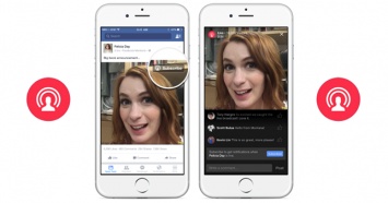 Facebook меняет алгоритм ленты в пользу видеотрансляций