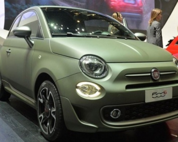 Спортивный Fiat 500 S показали в Женеве