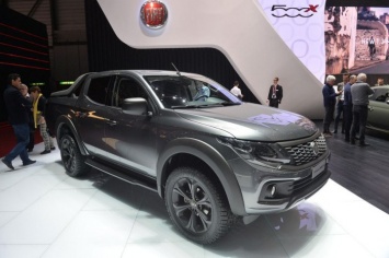 Пикап Fiat Fullback показали в Женеве