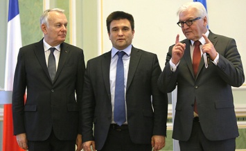 Штайнмайер, Эро и Климкин разочарованы результатами встречи в "нормандском формате"