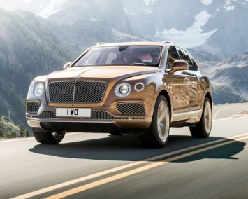 Bentley сообщила о рекордном росте продаж модели Bentayga