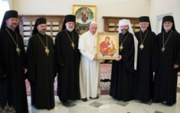 Представители Украинской греко-католической церкви встретились с Папой Римским