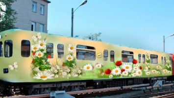 В Киеве появилось цветочное метро