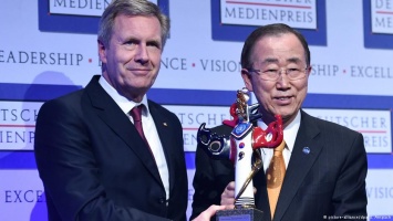 Генсек ООН награжден Премией немецких СМИ