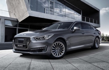 Hyundai представил на автосалоне в Женеве новый Genesis G90