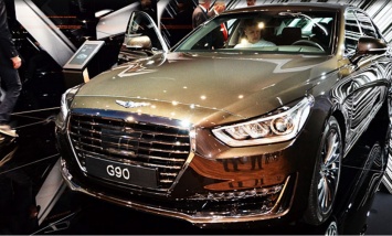 Genesis G90 показали на автосалоне в Женеве-2016