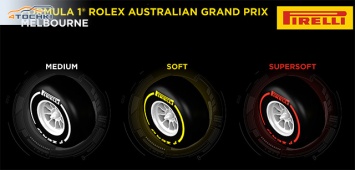 Команды Формулы-1 выбрали шины для Гран-при Австралии