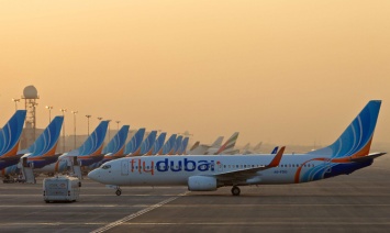 Авиакомпания flydubai будет летать из Киева по два раза в день