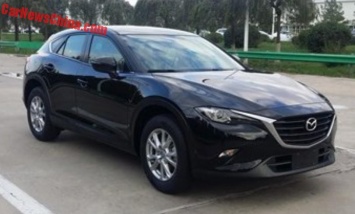 Кроссовер Mazda CX-4 запечатлен без камуфляжа