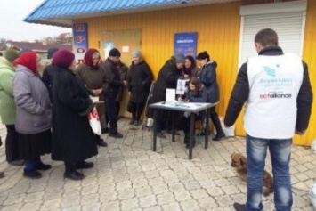В Бердянское привезли гуманитарную помощь из Венгрии (ФОТО)