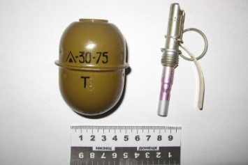 В Бахмутском районе полиция задержала разыскиваемого за кражу, в кармане которого обнаружена граната РГД-5