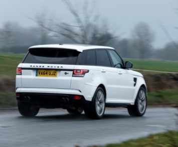 Land Rover Range Rover Sport SVR 2018 прошел рестайлинг и выведен на тесты