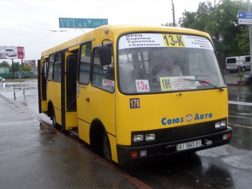 Киевляне потребовали убрать с дорог столицы маршрутные такси