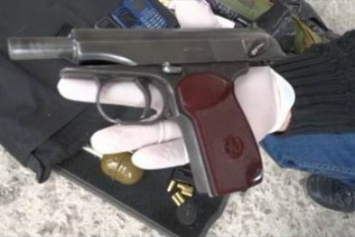 Украденный во время захвата Краматорского горотдела пистолет обнаружили у наркоторговца