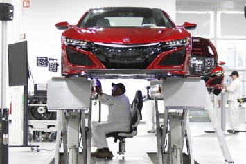 Суперкар NSX встанет на конвейер завода Honda в апреле