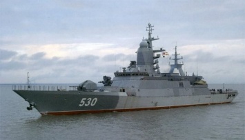 У границ Латвии снова шныряли военные корабли РФ