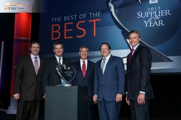 Bridgestone признан «Лучшим поставщиком года» компании General Motors