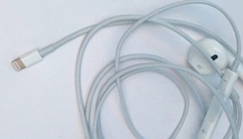 В Сеть утекло фото фирменных наушников Apple с Lightning-разъемом