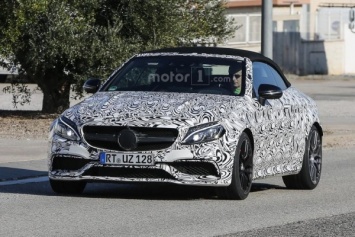 Кабриолет Mercedes-AMG C63 покажут на автошоу в Нью-Йорке