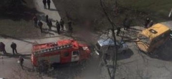 Взрыв в Кировограде: в 5-ти этажке вылетели стекла, есть пострадашие