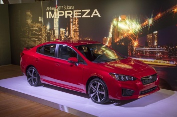 Первые официальные фото Subaru Impreza Sport 2017