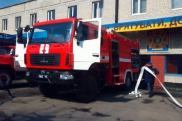В Красноармейске (Покровске) появилось пожарное авто нового поколения