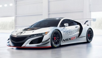 Acura представила в Нью-Йорке спорткар NSX GT3