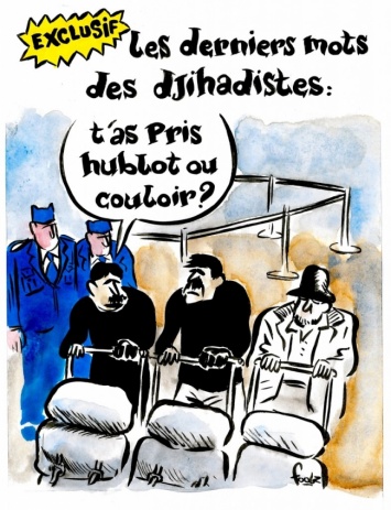 Charlie Hebdo опубликовал карикатуры на теракты в Брюсселе